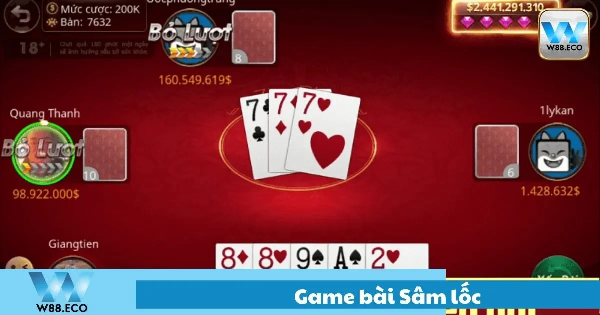 Game Bài Sâm Lốc Là Gì? Hướng Dẫn Chơi Dễ Hiểu Tại W8 2 Sâm Lốc Là Gì? Các Quy Tắc Chơi Cơ Bản