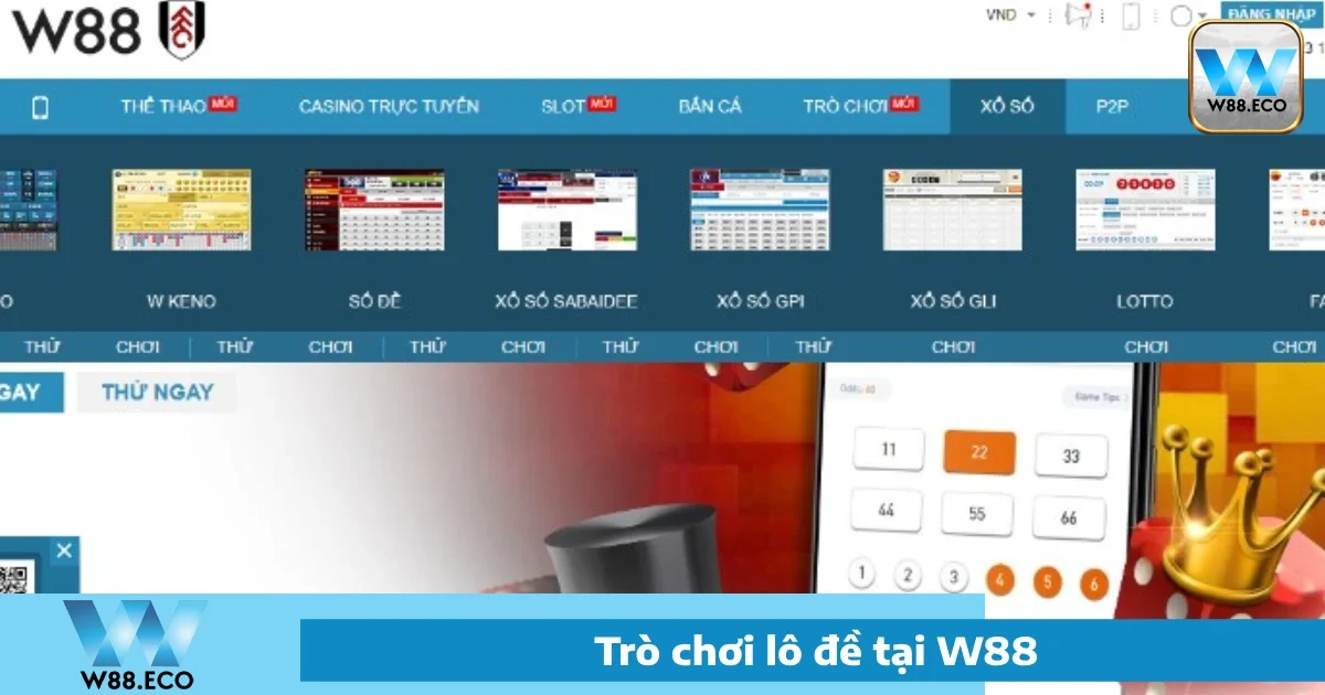 Lô Đề W88 - Cá Cược Lô Đề An Toàn, Tỷ Lệ Trả Thưởng Cao 5 Bí quyết chơi Lô đề W88 hiệu quả